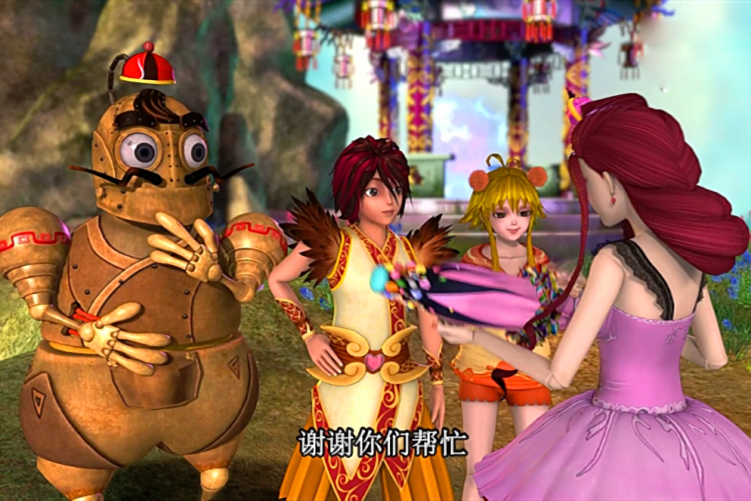 叶罗丽升级版的茉莉和白光莹娃娃,叶罗丽白光莹与姐妹们相见