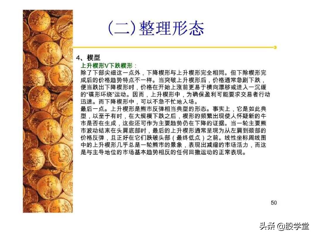 股票经典技术图形集锦,股票k线形态图解大全视频