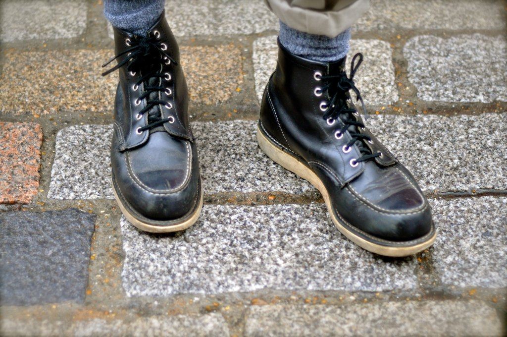 复古民族风长筒靴,工装靴推荐redwing