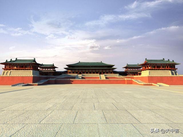 唐朝和秦朝汉朝的宫殿在哪,秦汉关中宫殿分布图