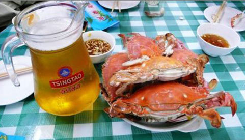 青岛云霄路美食街,青岛黄岛附近美食街