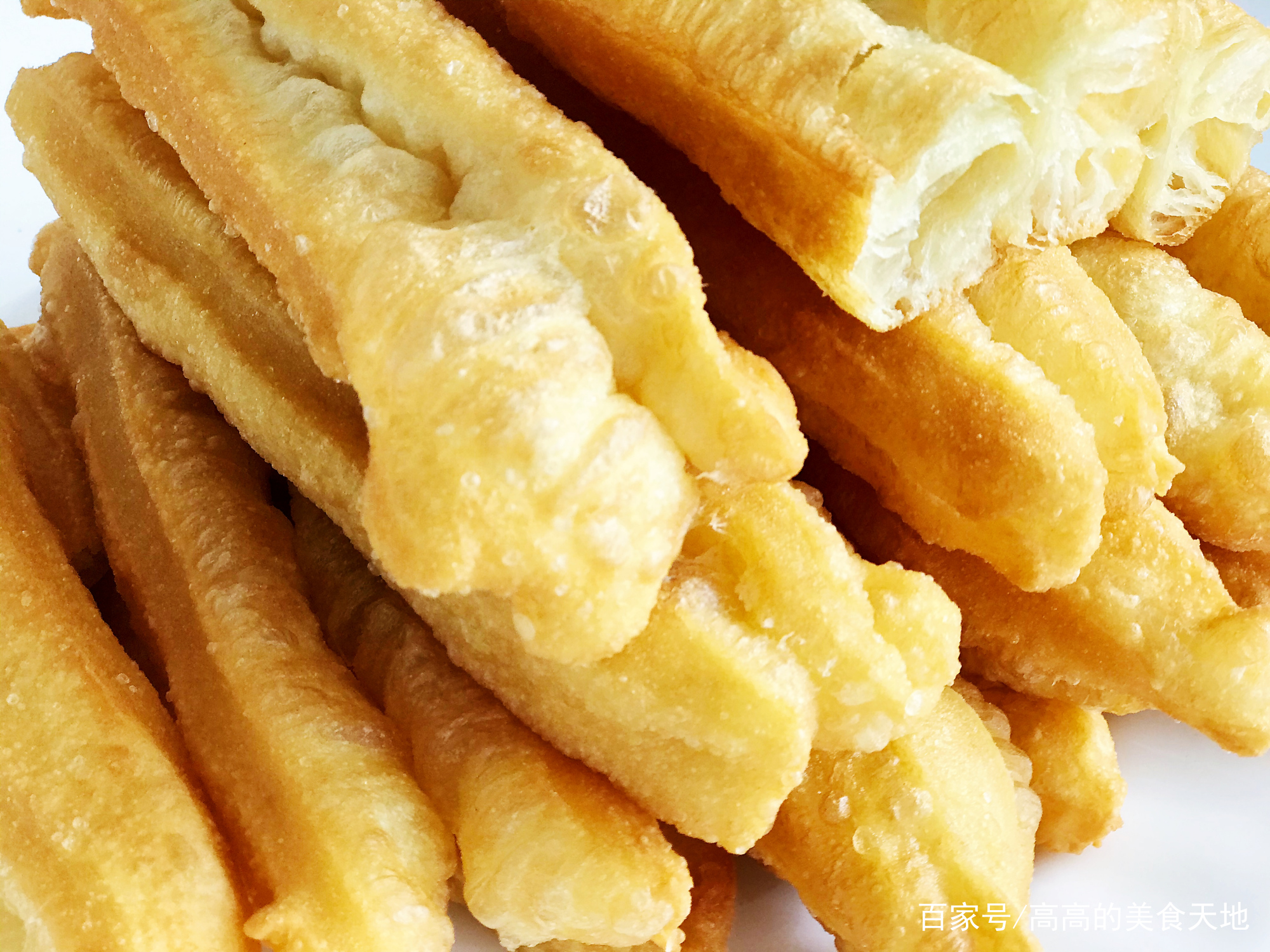 花1000学的炸油条做法,酥油条配方