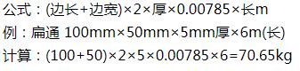 螺纹钢材理论重量计算简式,各种钢材理论重量计算公式大全