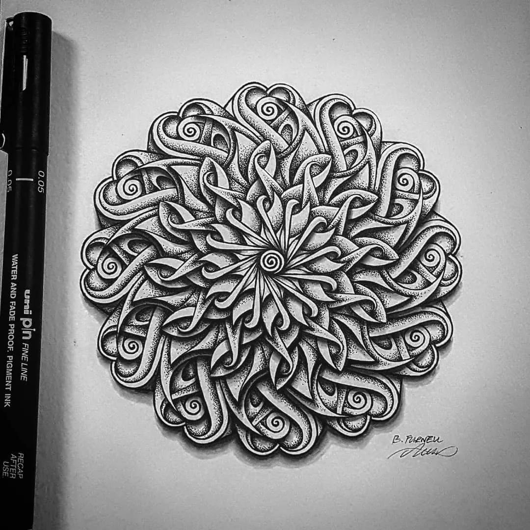 画这种竟能治好抑郁？这些超牛的解压图案，拯救了自杀边缘的男人