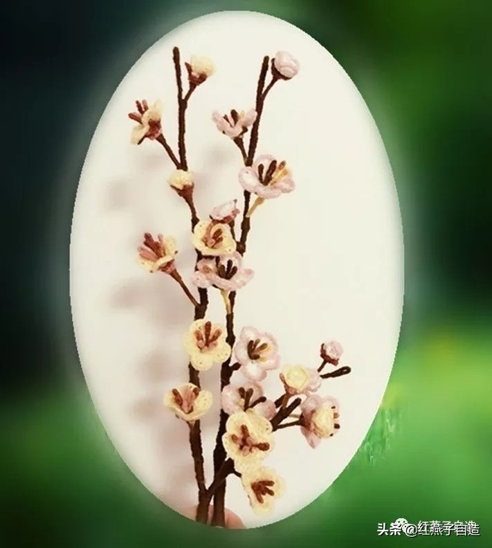 实用手工diy制作钩针花,diy手工花钩织