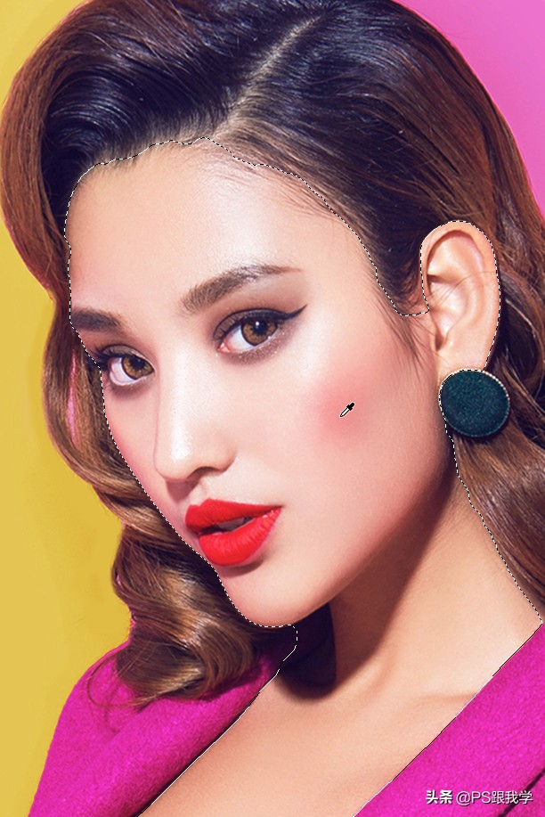 去掉脸上的高原红的最好方法ps,消除脸部高原红