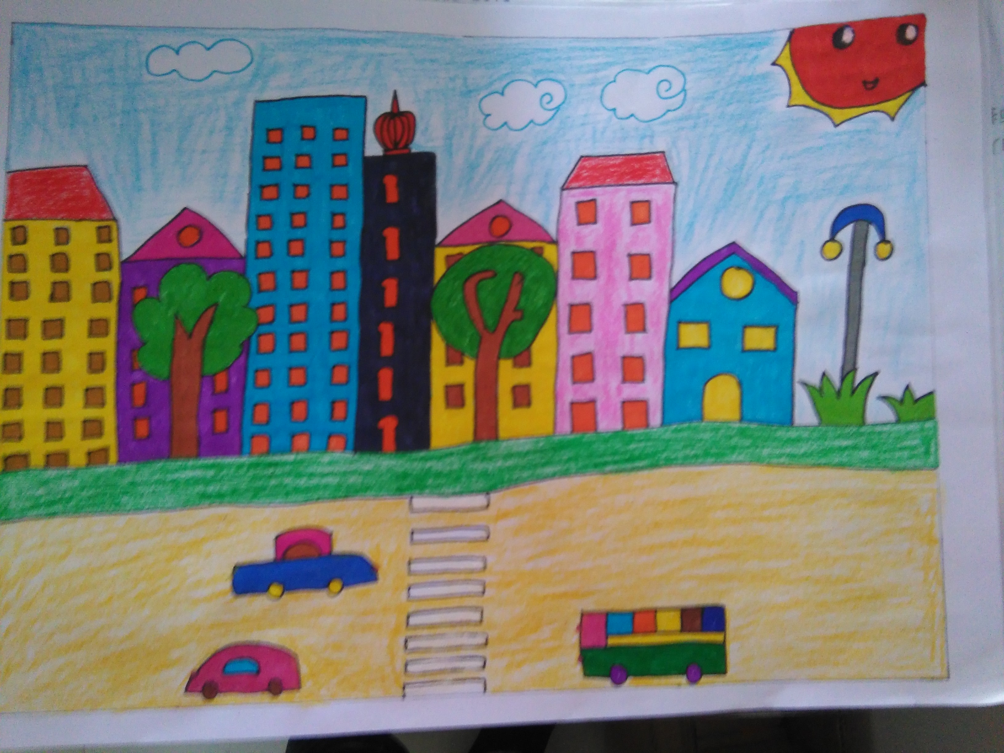 少女心爆棚的又简单的简笔画,安静女孩彩色简单简笔画图片