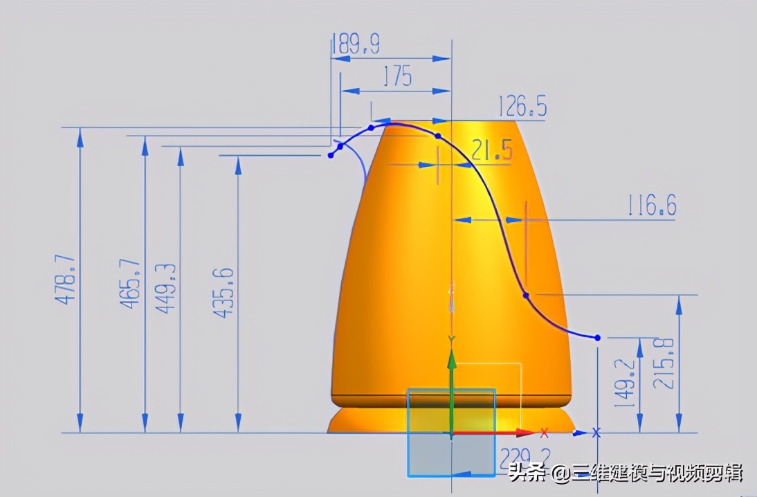 ug曲面之水龙头手把建模视频教程,ug12.0水壶要怎样画