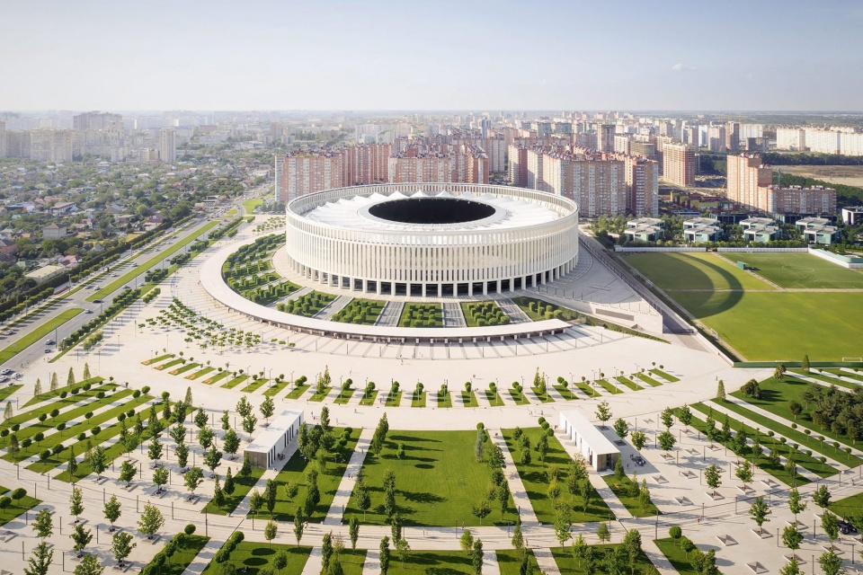 足球体育公园设计理念,足球场体育馆设计效果图