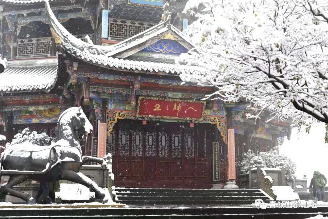 无雪不成冬,都江堰玩雪一日游