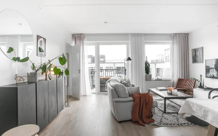 爱了这两间性冷淡系小户型，网友：这才叫一个人的豪宅