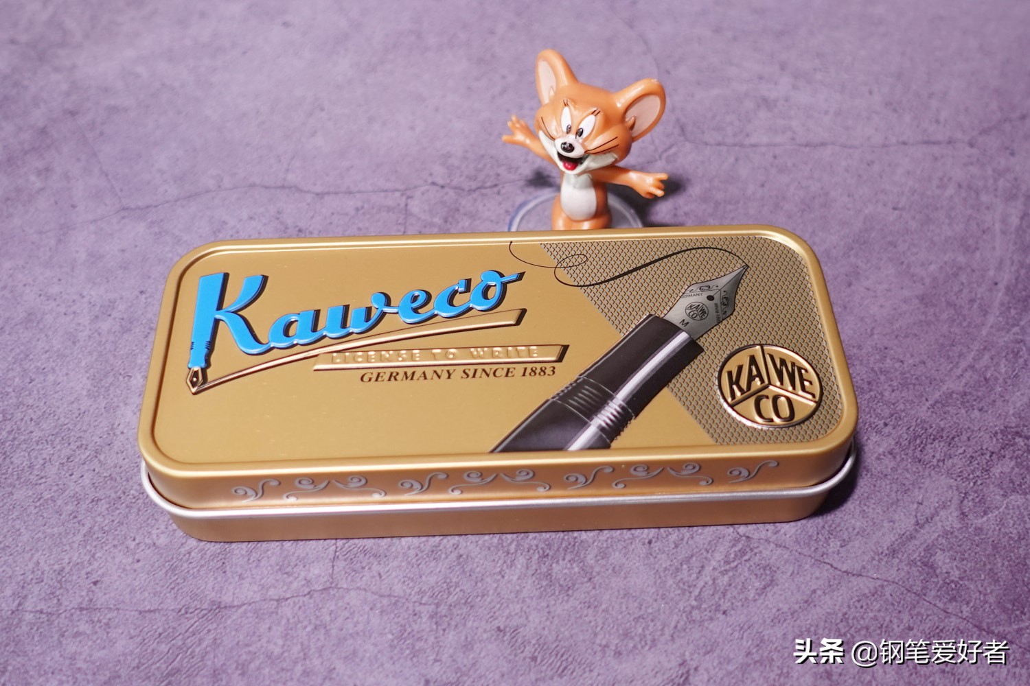 德国卡维克黄铜钢笔,钛合金钢笔测评