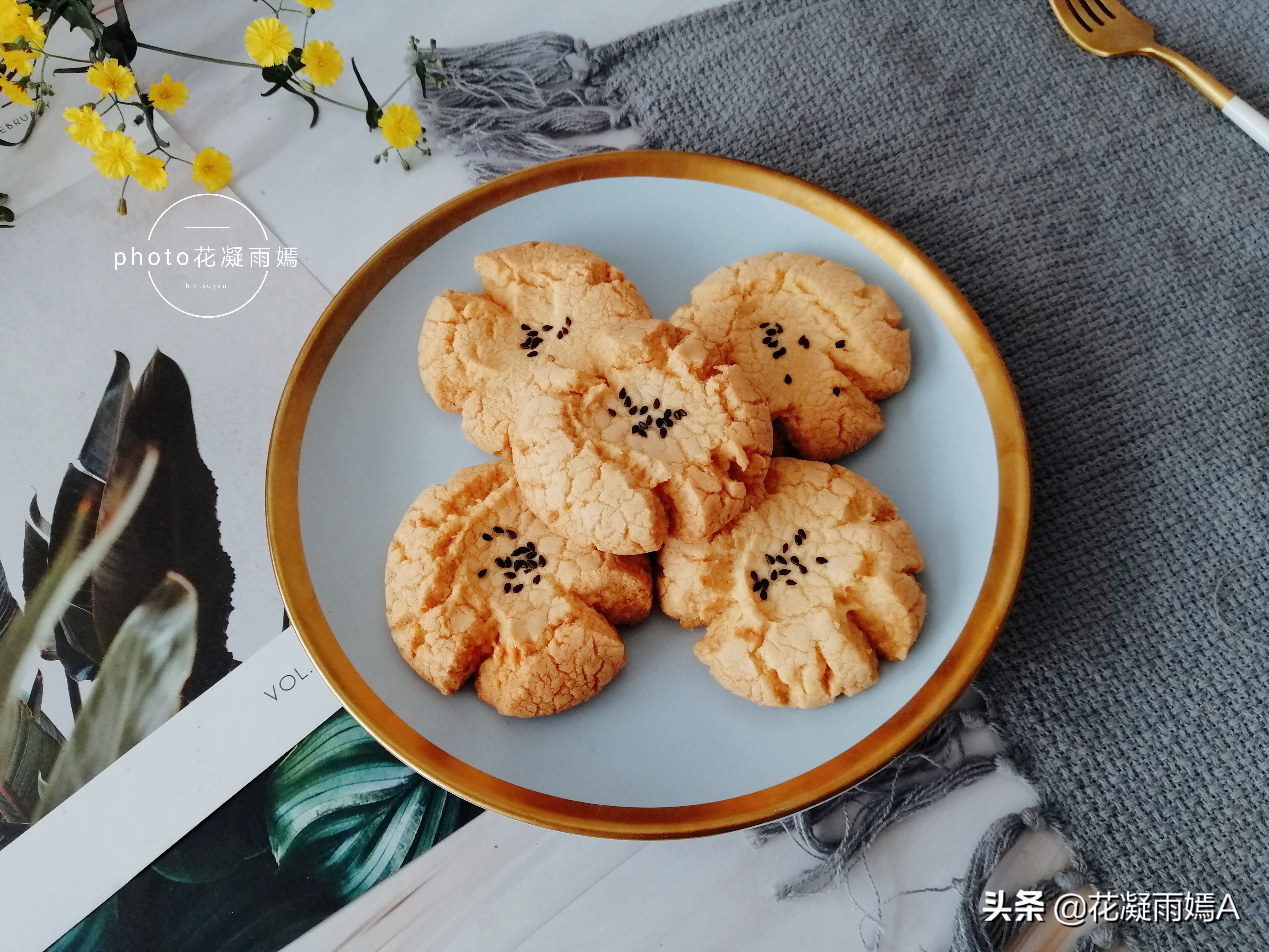 不用面粉的桃酥做法,桃酥没有低筋面粉可以做吗