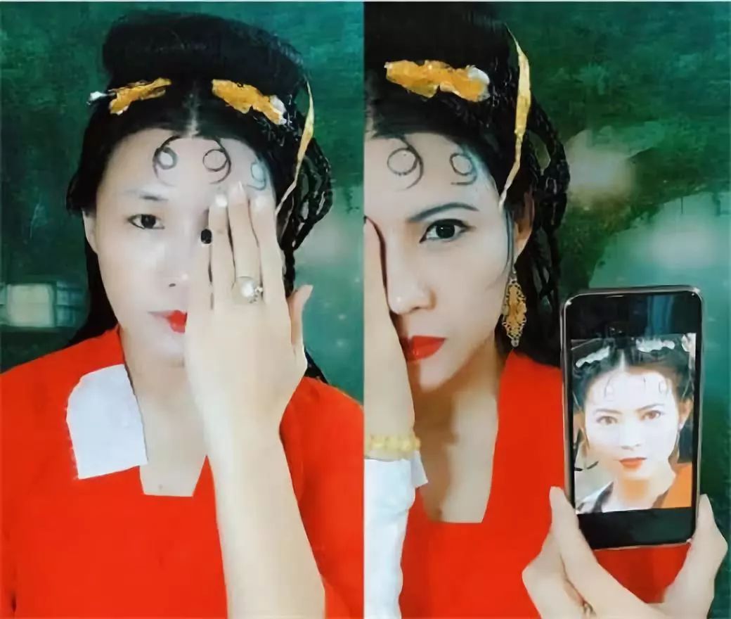 刘嘉玲真人化妆,易容术再现江湖完整版