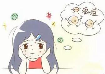 女生长痘痘焦虑怎么办,长痘痘是肝脏和脾胃的问题