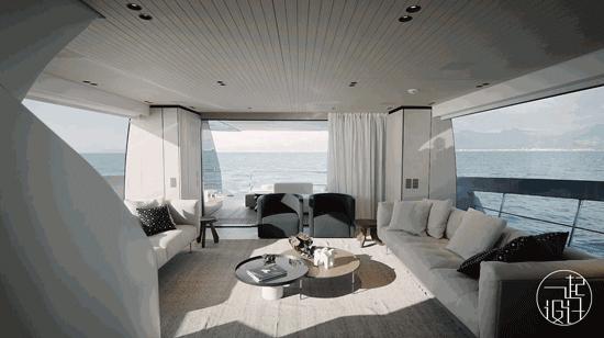超级私人游艇海上别墅,海上漂浮游艇别墅