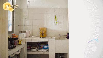 2平米油腻厨房爆改,600元租房厨房改造
