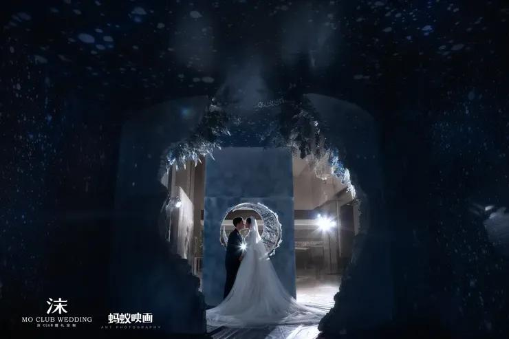 极简轻奢星空主题婚礼,西式城堡星空主题婚礼