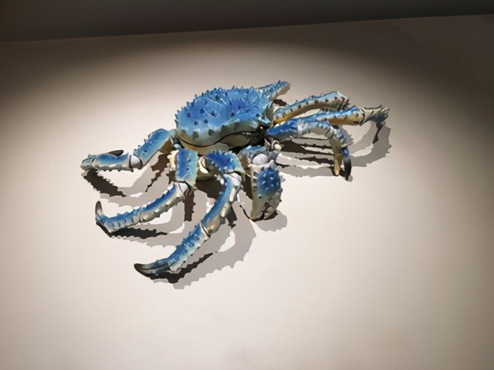 真正的蓝色帝王蟹,最逼真帝王蟹图片