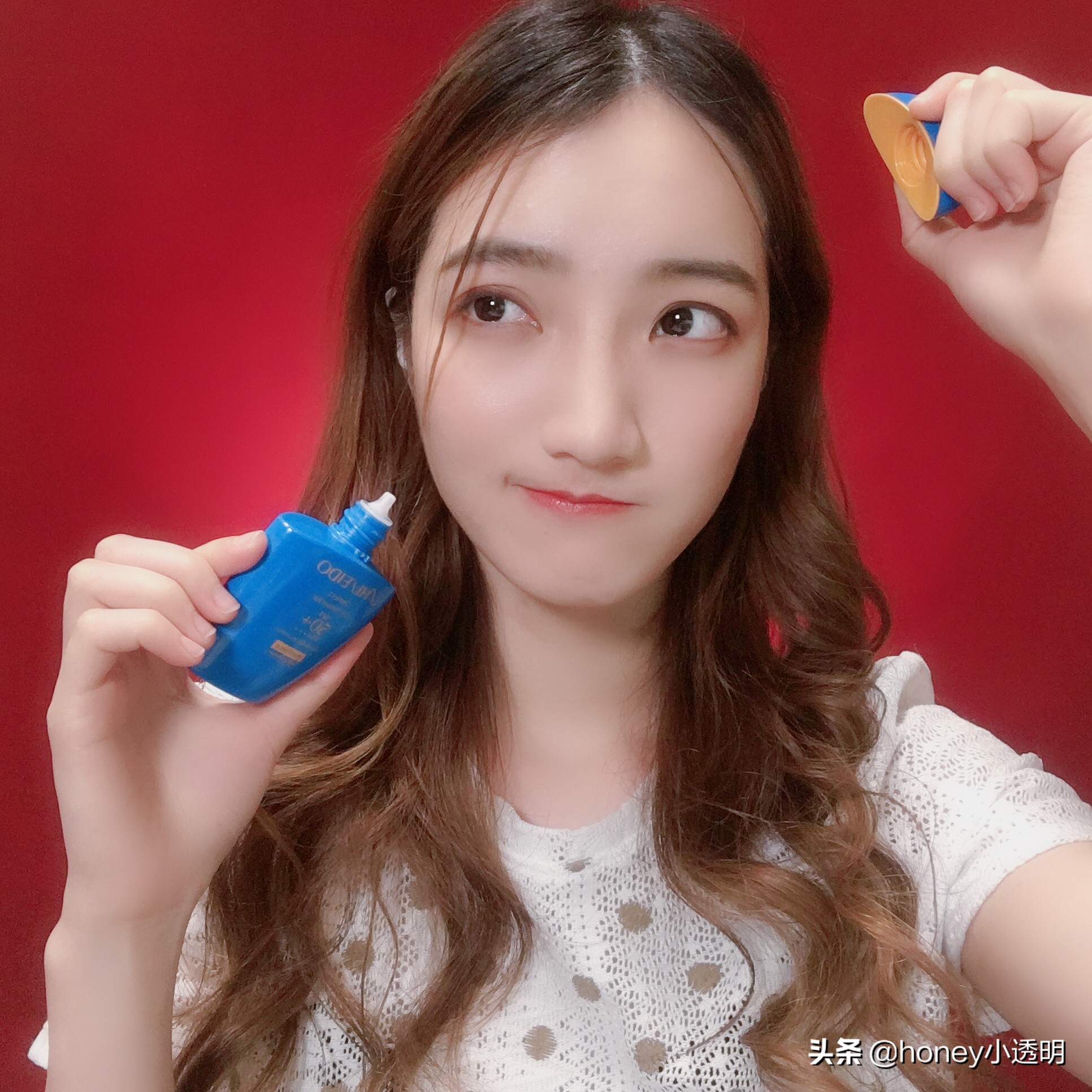 蓝胖子防晒霜大容量,防晒霜防水防汗蓝胖子