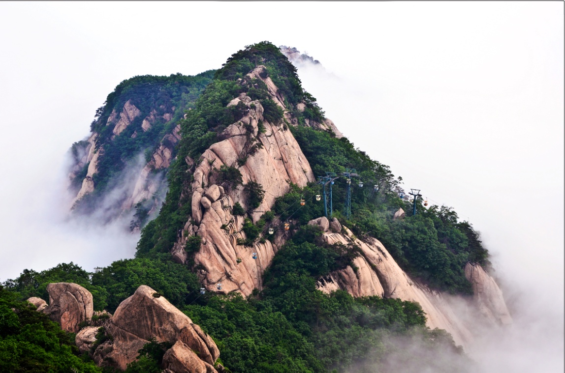 辽宁丹东凤城凤凰山美景,辽宁凤城凤凰山