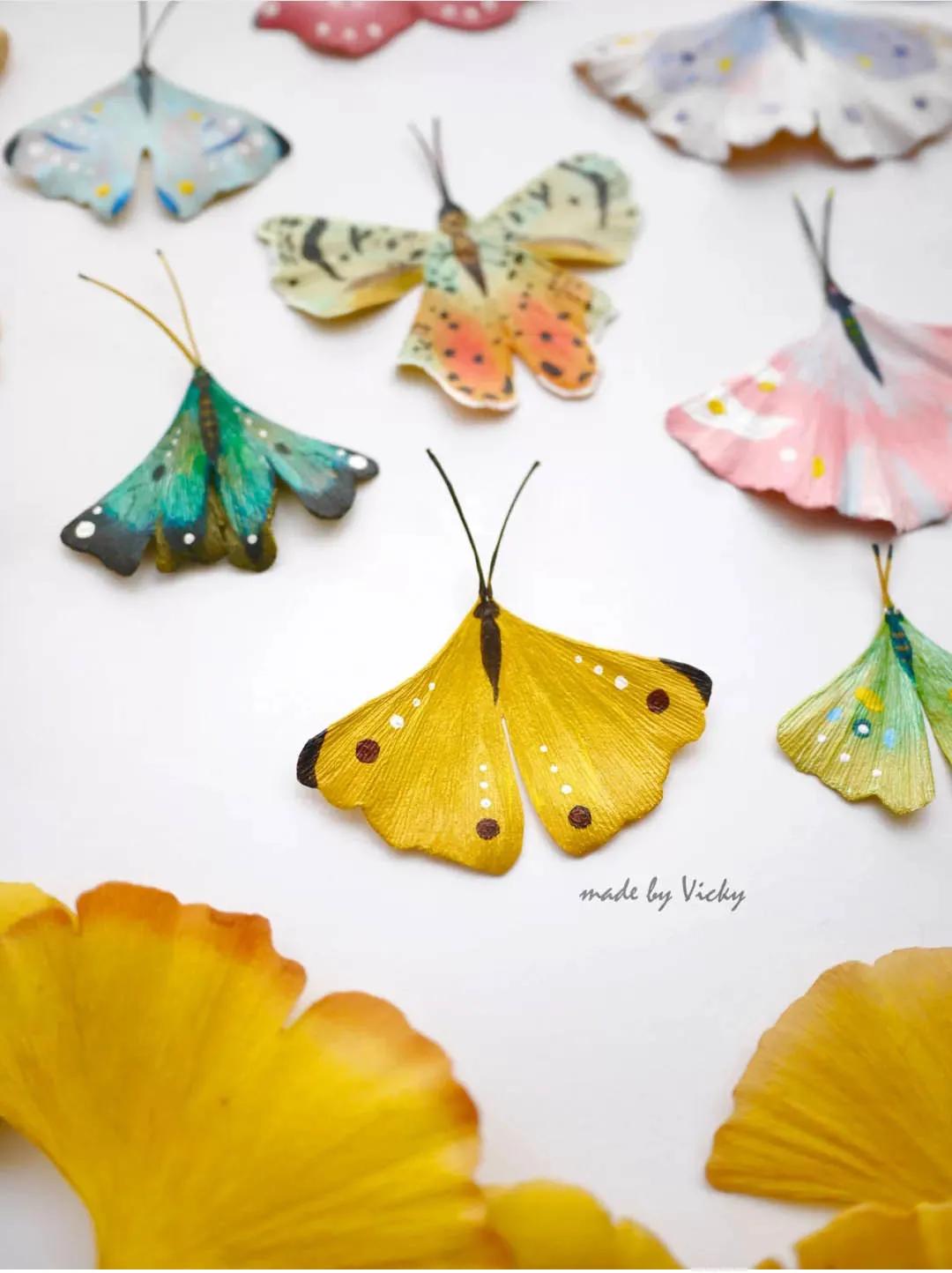 银杏叶咋做玫瑰花,银杏叶怎么做玫瑰花