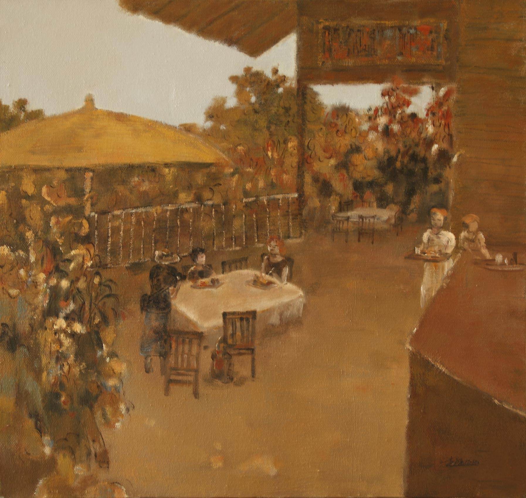 李猛油画成都展,李猛油画风景作品欣赏