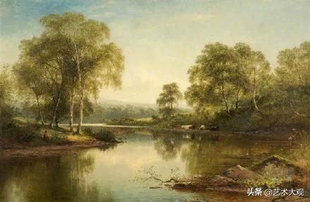 美国史蒂夫索杰风景油画欣赏,美国油画家威廉理查兹风景画欣赏