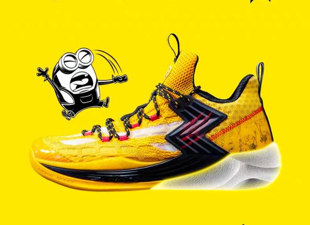 361度big3球鞋测评,361度小黄人联名功夫