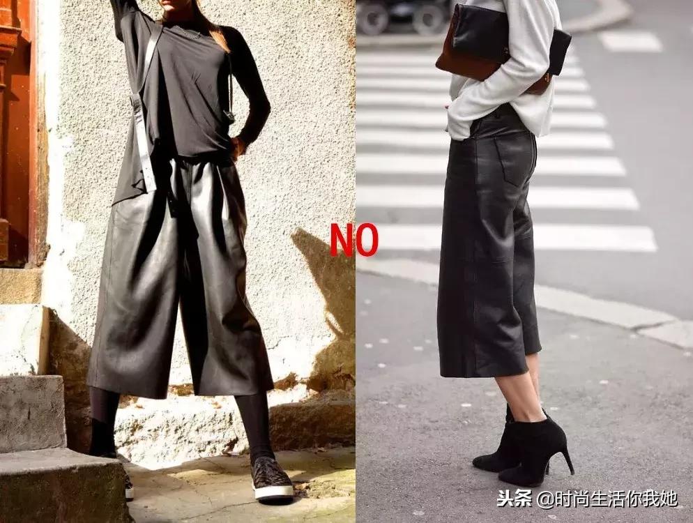白裤子阔腿穿搭秋冬,初冬阔腿裤更时髦的打开方式