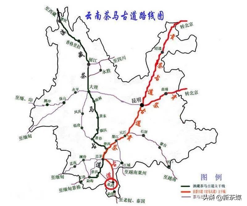 从银生到普洱，从倚邦、易武到佛海看普洱茶的产、运和销流变史