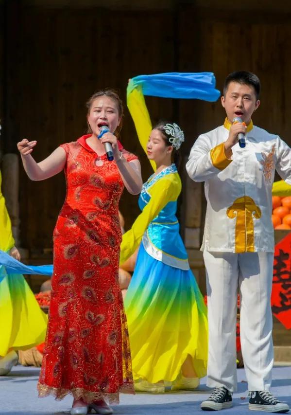 婺源篁岭晒秋节开幕式,篁岭第八届晒秋节