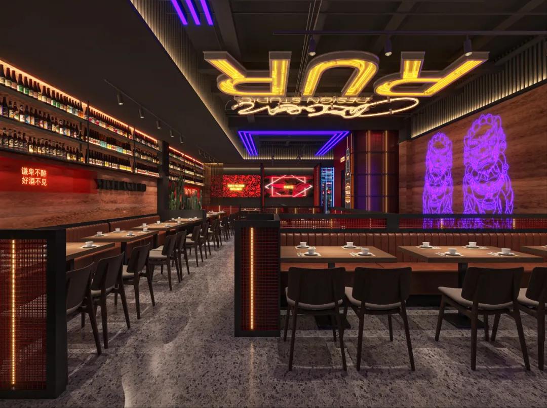 平凡生活里的热辣慰藉，烧烤品牌如何通过空间打造，快速占领市场