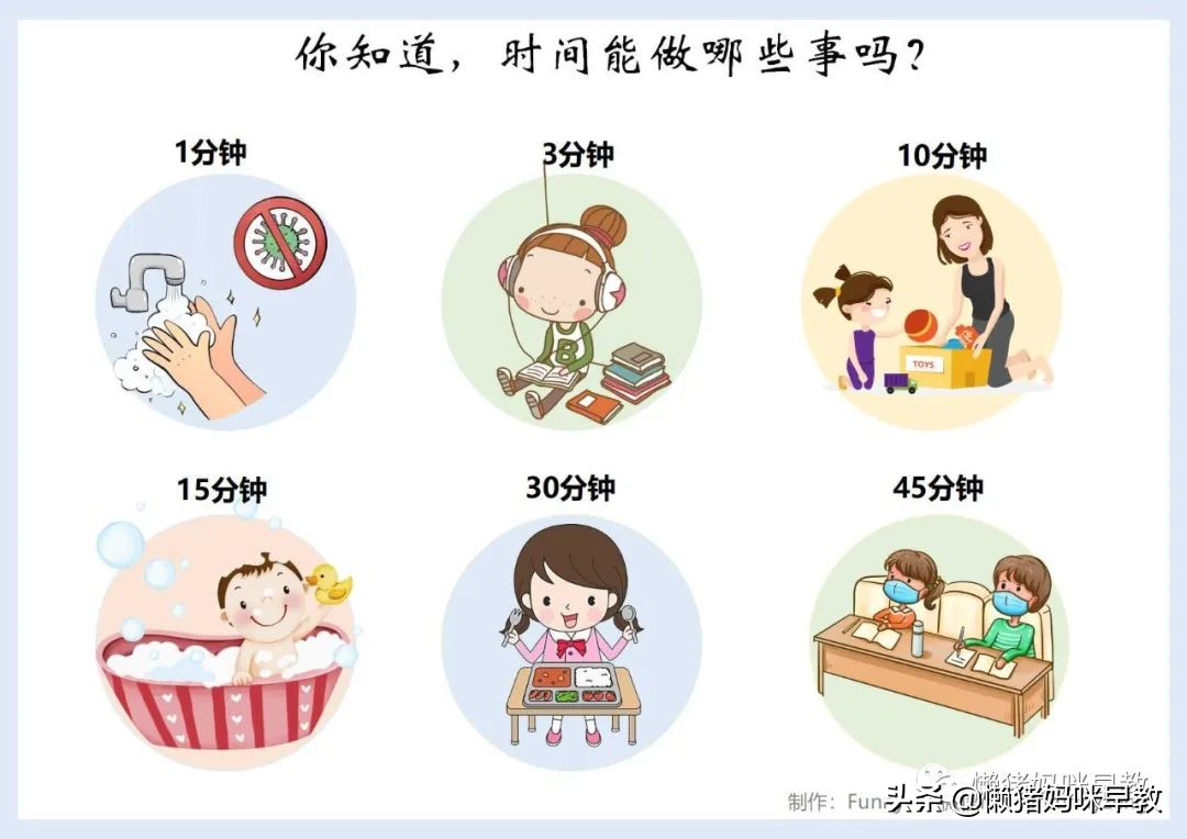 教孩子认识钟表时间，这些游戏和工具要收好