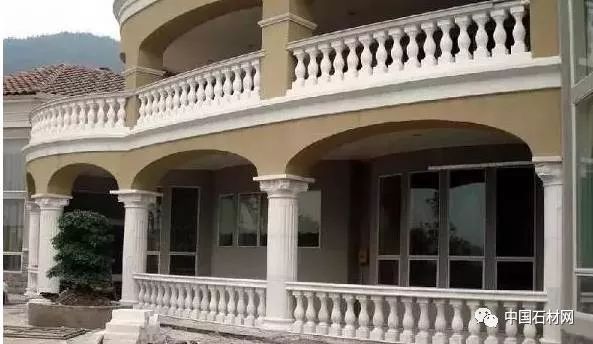 石材栏杆设计样式,石材栏杆圆形