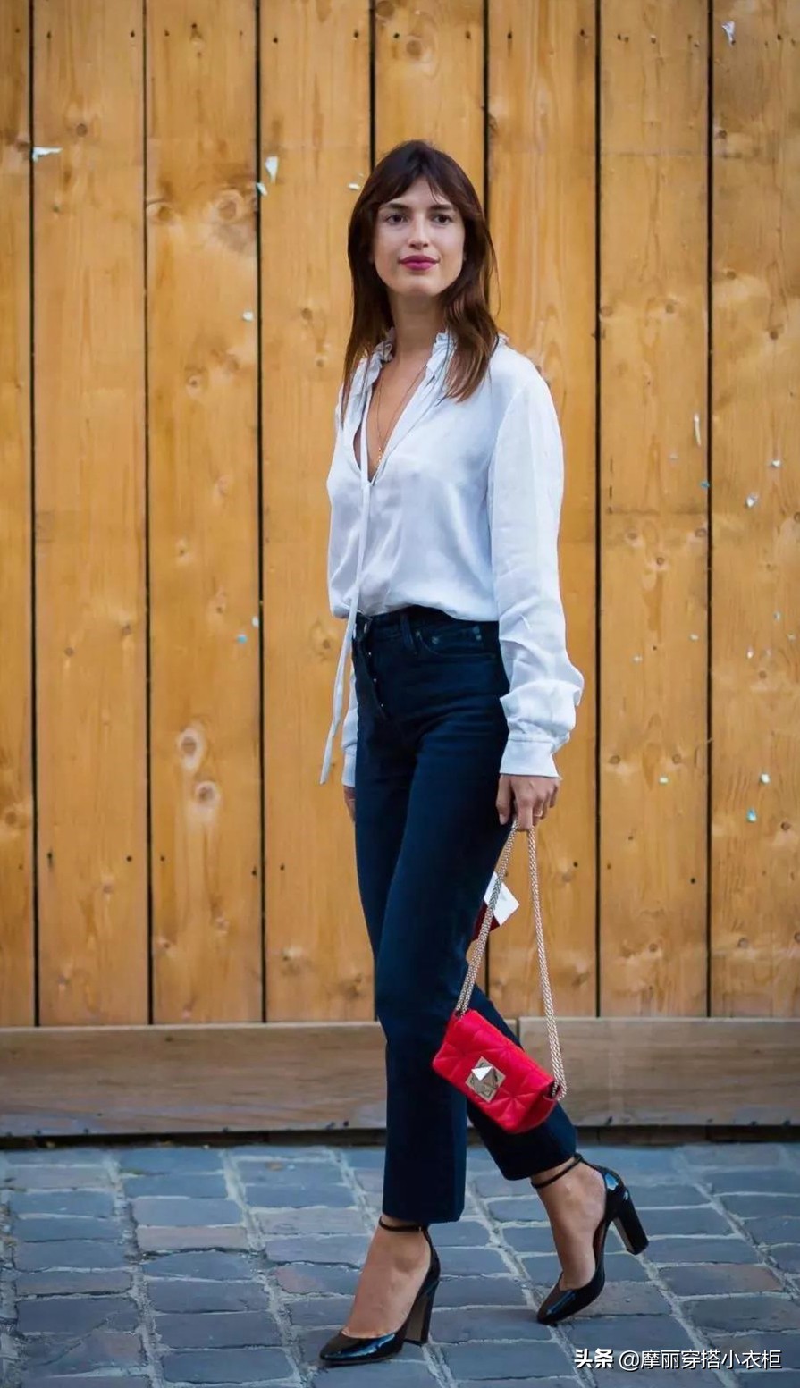 洋气尖头一字扣鞋,显女人味的鞋子