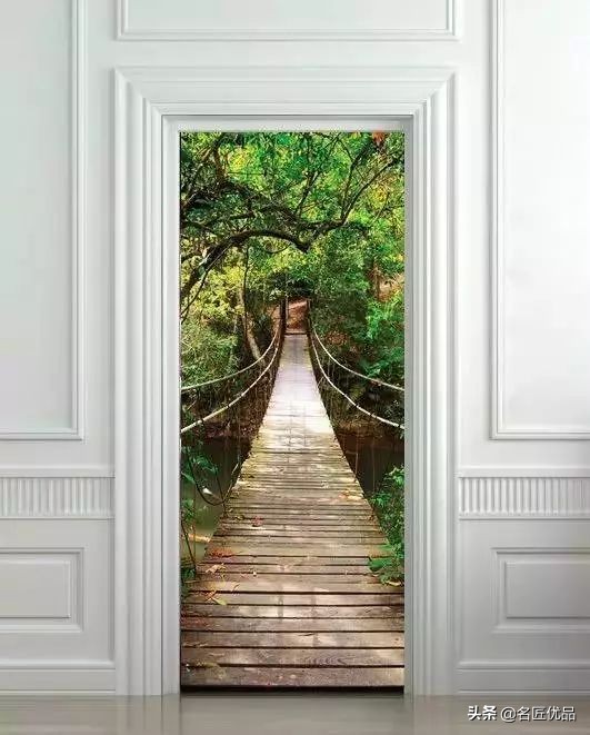 墙壁简单又好看的墙绘,手绘高级感墙面