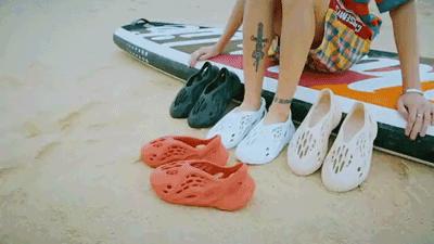 adidasyeezy洞洞鞋问题,adidas鞋子yeezy系列