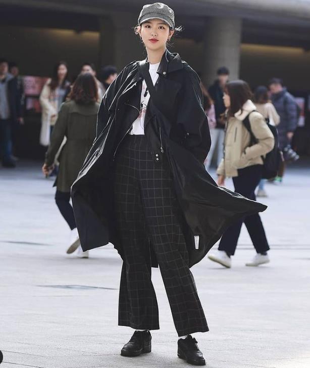 好看的韩国小姐姐穿衣搭配,韩国小姐姐时尚潮流穿搭