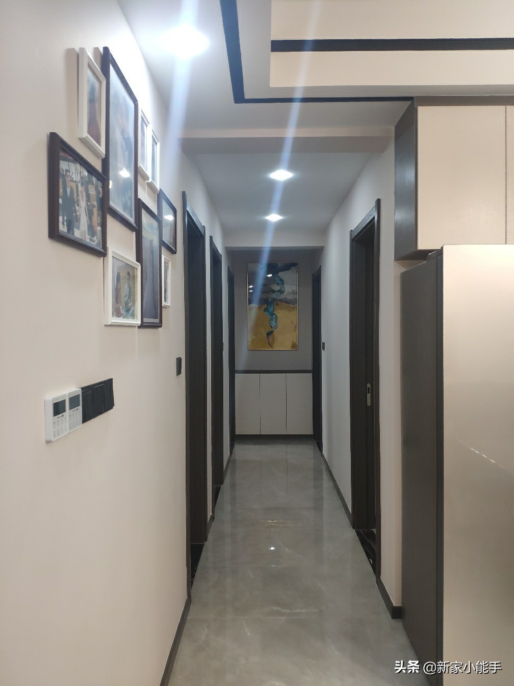 电梯门口走廊怎么做鞋柜,电梯口鞋柜奢华改造