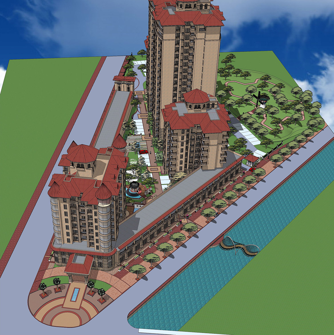 小区景观规划设计方案,小区景观规划设计工程