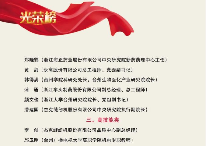 台州市2019纳税企业百强,台州杰克50强名单