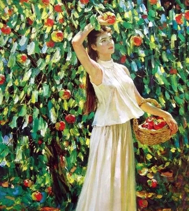 他偷看老婆同事跳舞25年，画下这曼妙的人体油画，还卖了1200万