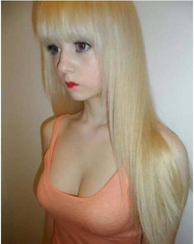 世界上最白的女孩和最黑的女孩,世界上最白的女孩和男孩