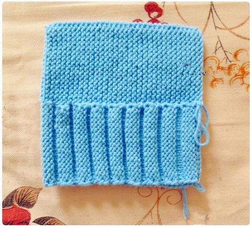 温暖又好看的宝宝毛线鞋编织,爱心棒针棉拖鞋的编织教程