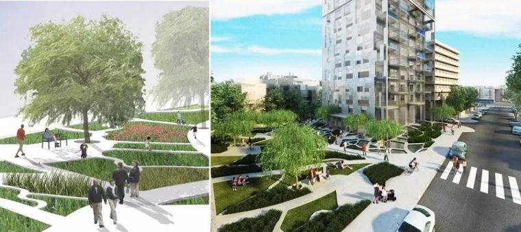 一条景观步道,一条景观路设计图片