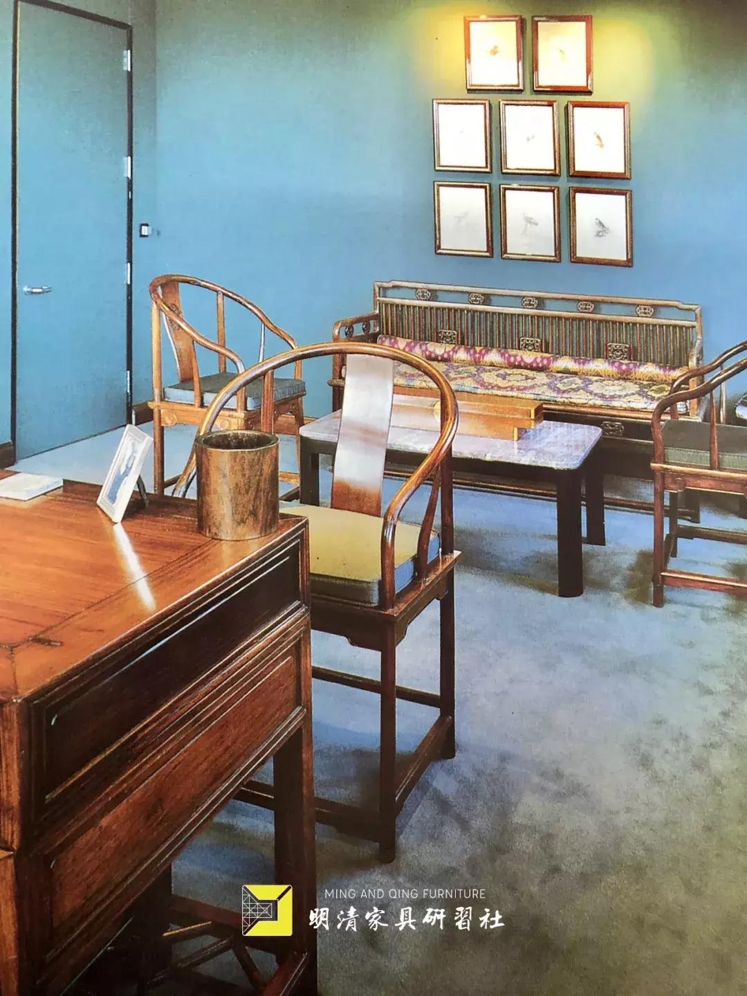 古典家具现代空间书房,古典家具与现代空间书房