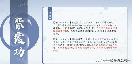 剑网3体服技能改动,剑网3体服技改