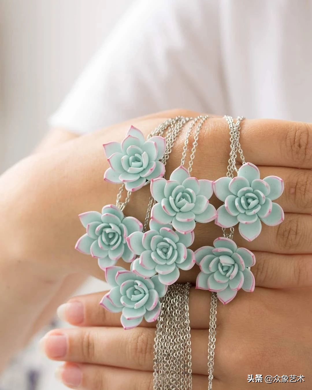 多肉软陶制作,多肉软陶制作方法