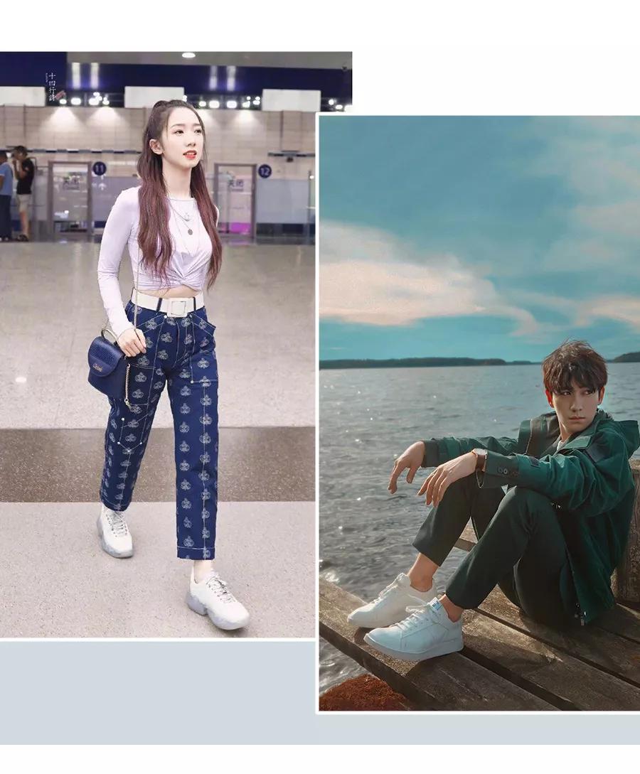 小白鞋休闲时尚大牌,时尚百搭单品莫过于小白鞋